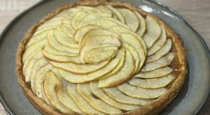 Tarte aux pommes protéinée sans sucre ajouté — 20g de protéines par part