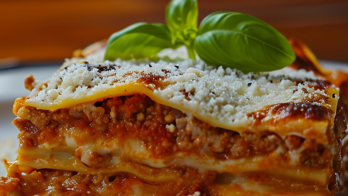 Lasagnes protéinées courgette et bœuf maigre sans pâtes - Recette fitness 42g de protéines faible en glucides