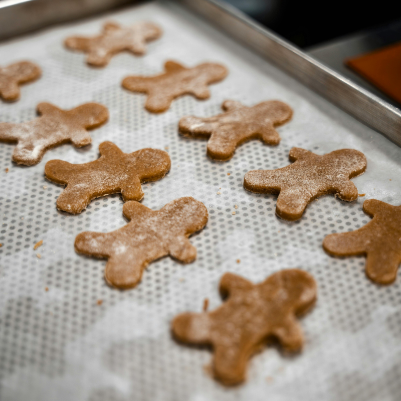 Pain d'épices protéiné sans gluten façon bonhomme de pain d'épices - Recette fitness 18g de protéines par tranche