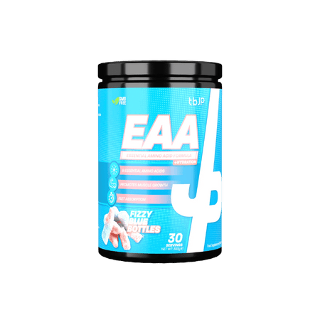 EAA TBJP Fizzy Blue Bottles – Acides aminés essentiels EAA goût bonbon bleu pétillant