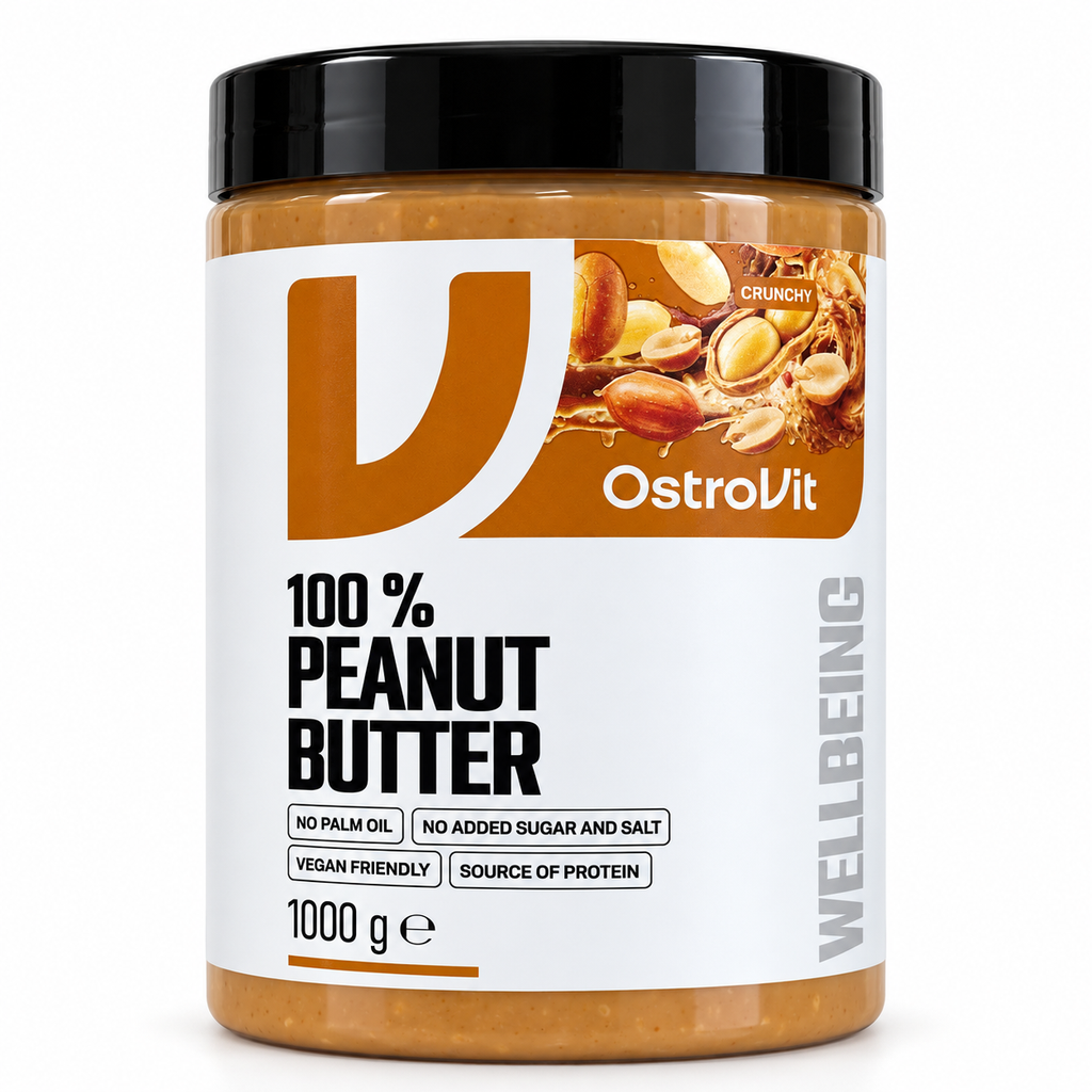 Peanut Butter Crunchy 100% | Ostrovit