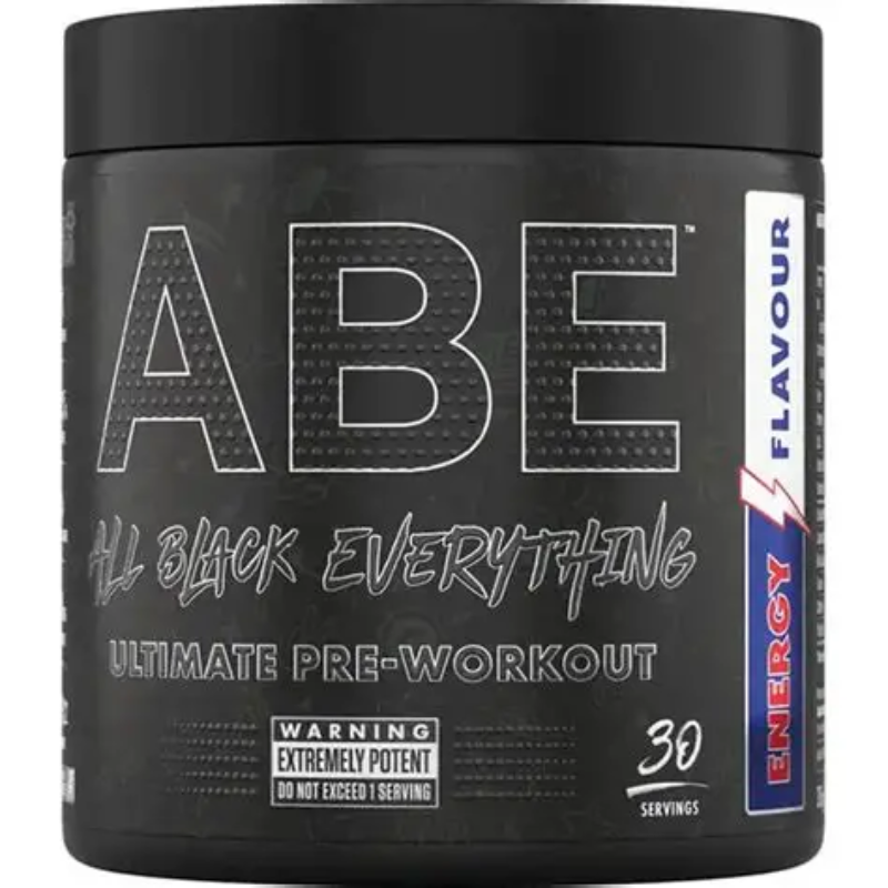 ABE All Black Everything Ultimate Pre-Workout Saveur Energy 30 servings - Booster pré-entraînement ultra puissant