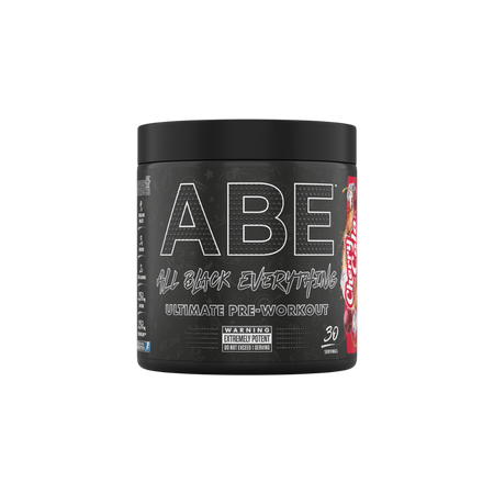 Pot ABE All Black Everything Pre-Workout Applied Nutrition saveur Cherry Cola, 30 doses