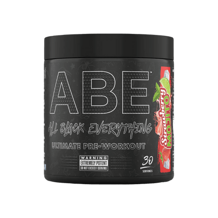 Pot ABE Pre-Workout Applied Nutrition saveur Strawberry Mojito, 30 portions sportives