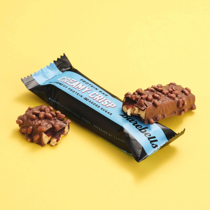 Barebells Protein Bar Creamy Crisp - Barre protéinée croustillante sans sucre ajouté