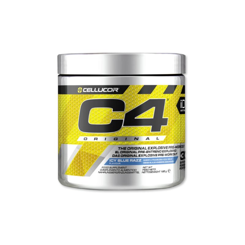 c4 pre workout cellucor ice blue razz