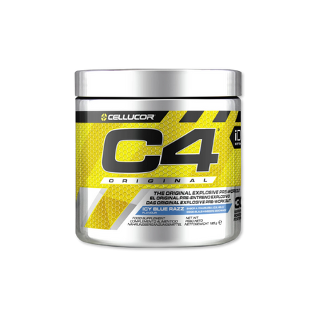 c4 pre workout cellucor ice blue razz