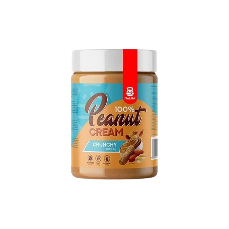 Cheat Meal 100% Peanut Cream Crunchy 1000g beurre de cacahuète naturel
