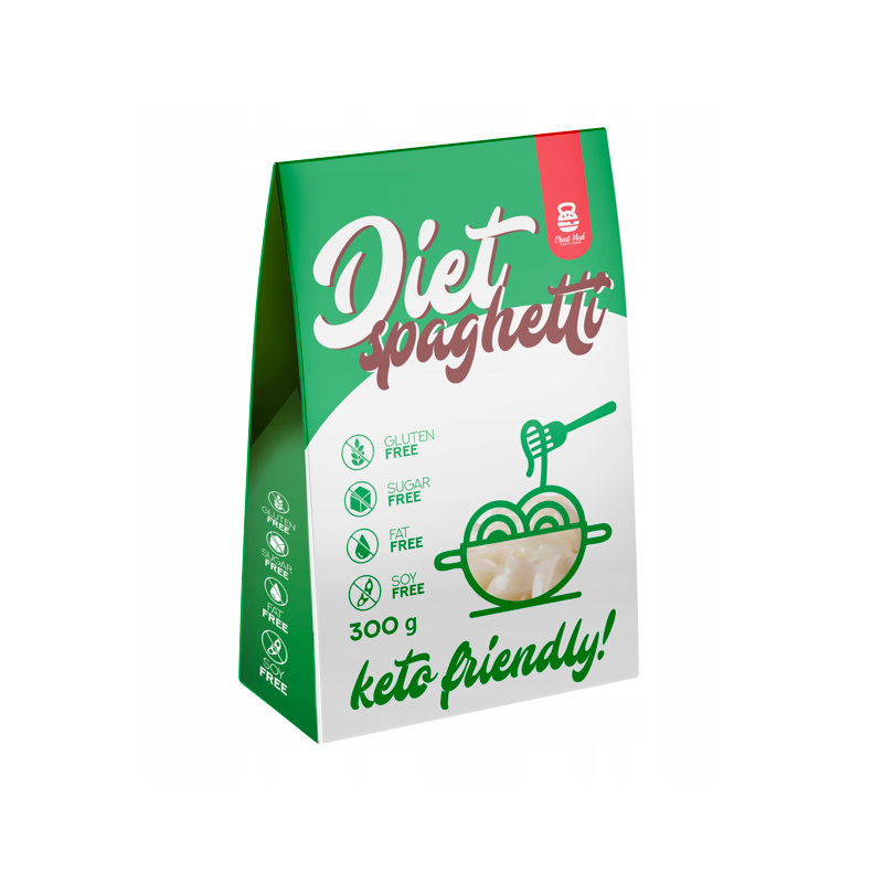 Cheat Meal Diet Spaghetti Konjac 300g - Pâtes keto friendly sans gluten sans sucre sans matières grasses