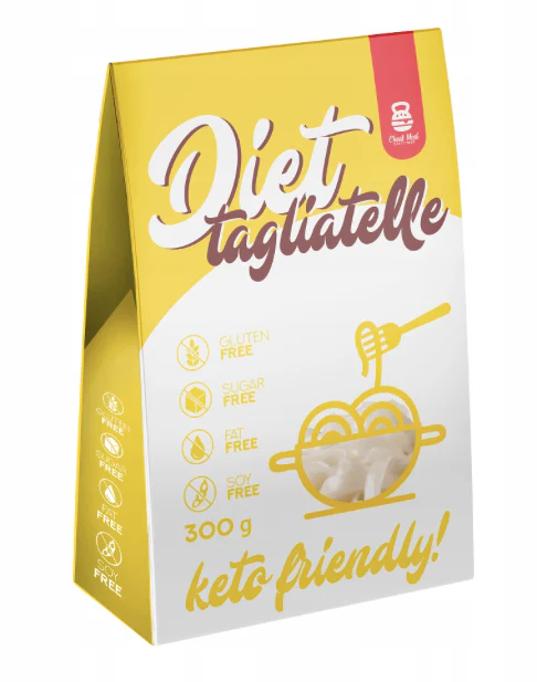 Cheat Meal Diet Tagliatelle Konjac 300g - Pâtes keto friendly sans gluten sans sucre sans matières grasses