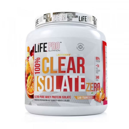 Clear Isolate Zero Life Pro Nutrition 800g - Protéine isolate San Francisco agrumes 80% protéines sans sucre | Dragon Nutrition