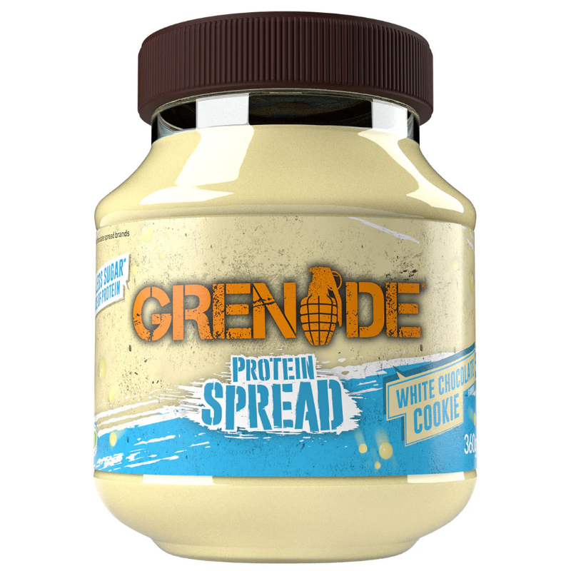 Grenade Protein Spread White Chocolate Cookie 360g - Pâte à tartiner protéinée faible en sucre