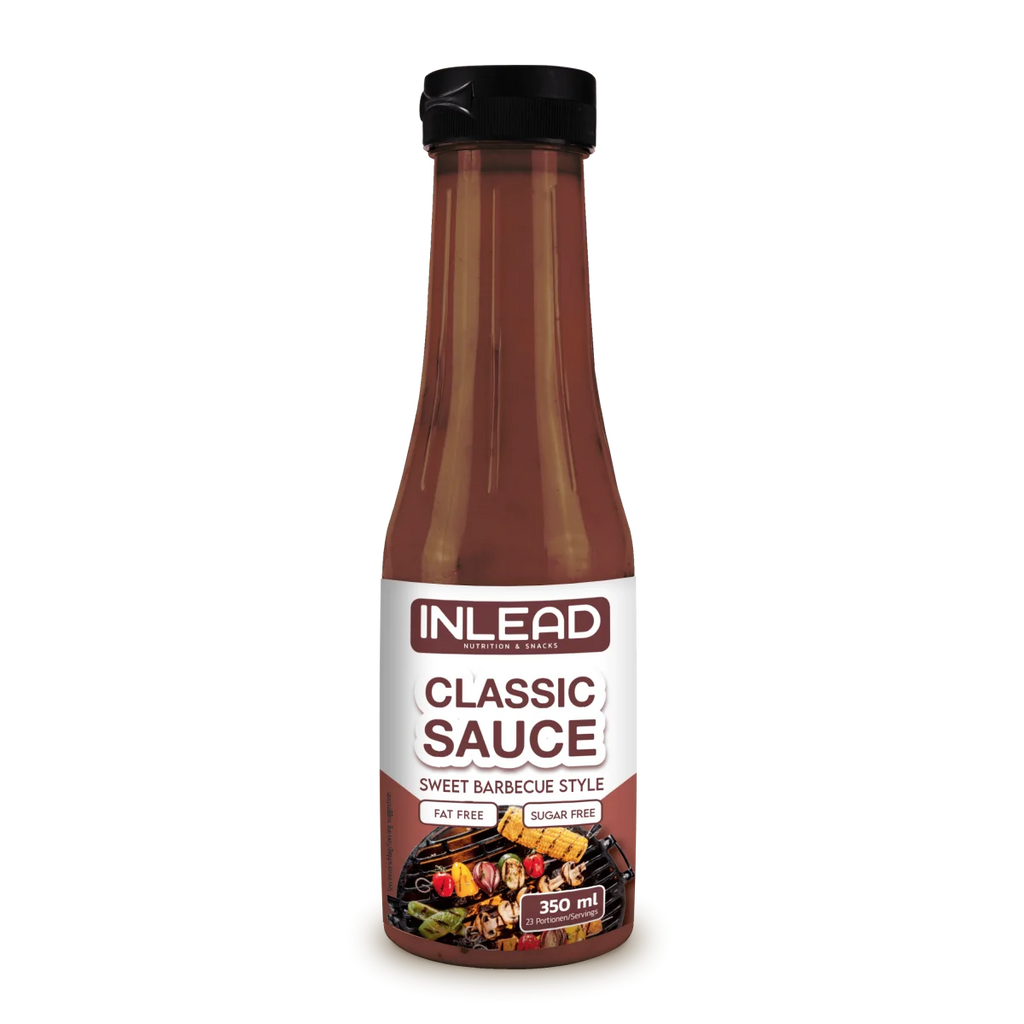 Inlead Classic Sauce Sweet Barbecue Style 350 ml – sauce barbecue sans sucre et sans matières grasses