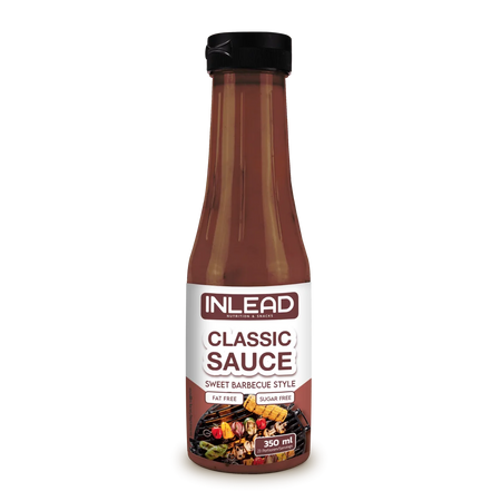 Inlead Classic Sauce Sweet Barbecue Style 350 ml – sauce barbecue sans sucre et sans matières grasses