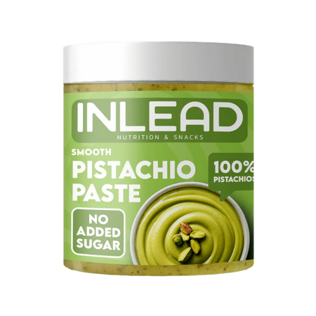 Inlead pâte de pistache lisse 100% pistaches sans sucre ajouté - Dragon Nutrition