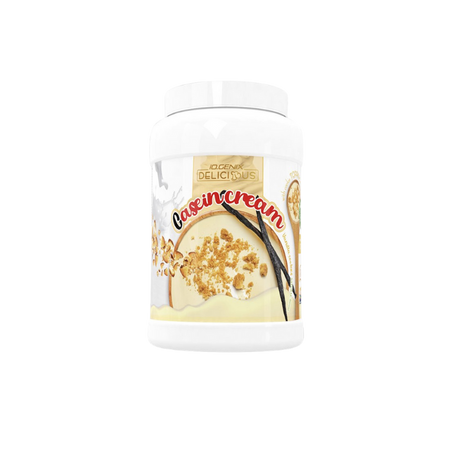 Pot IOGENIX Delicious Casein Cream saveur vanille biscuit