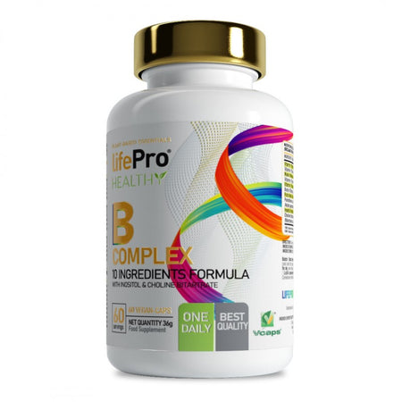 Vitamine b complex lifepro avec B1,B2,B6,B12 ...