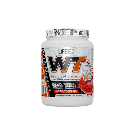 Pot Life Pro Wild Train Intra Workout saveur watermelon, 1500g, complexe EAA et glucides