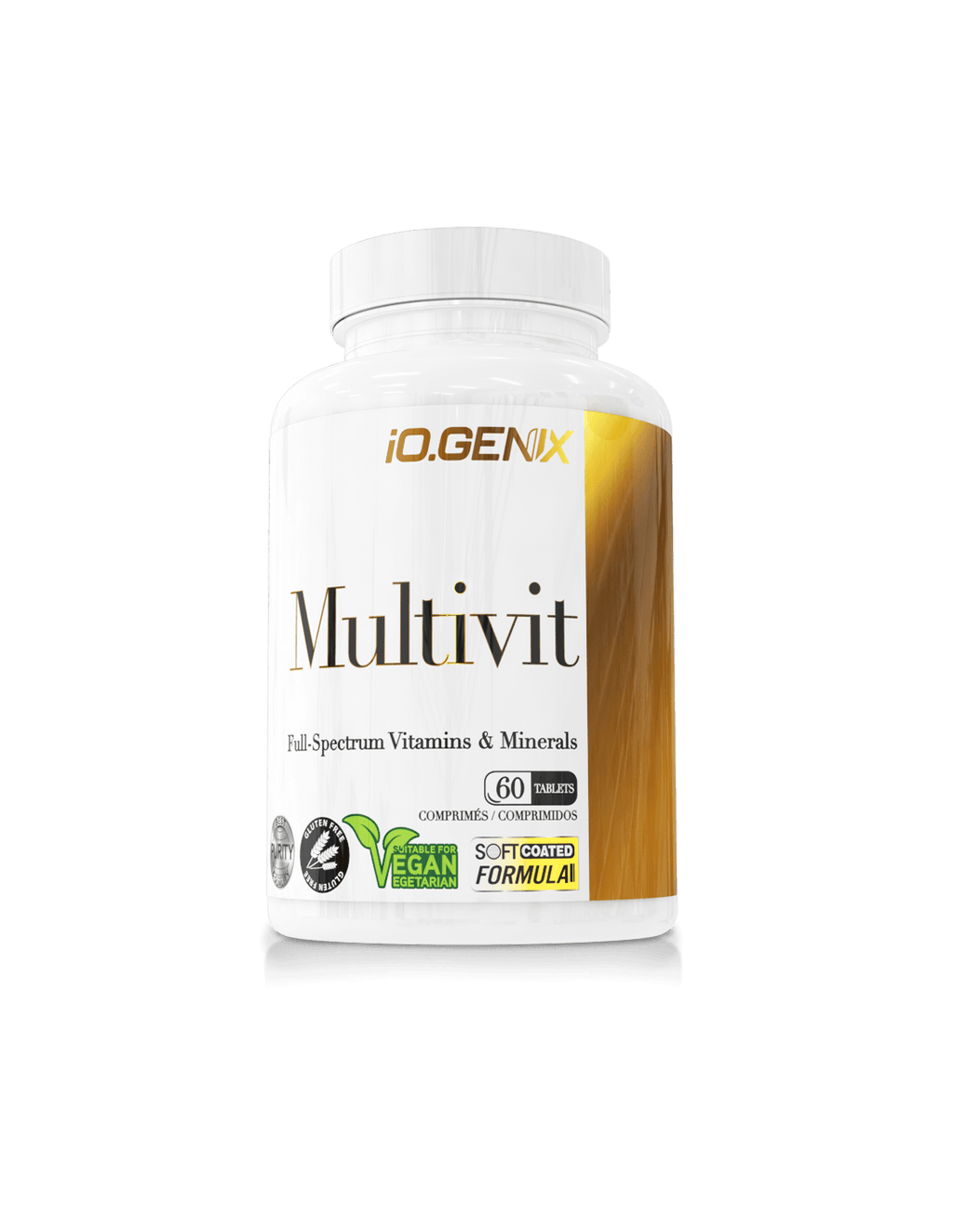 Complément multivitaminé iO.GENIX avec vitamines et minéraux en 60 comprimés
