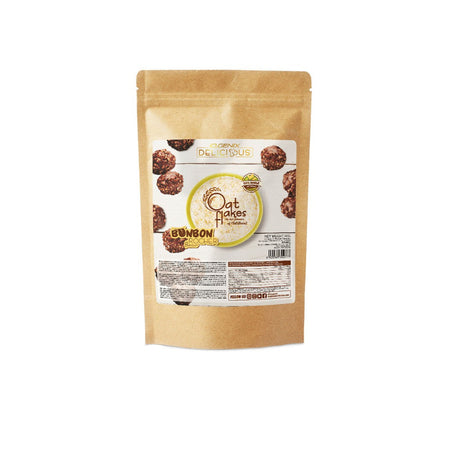 Oat Flakes iO.Genix Delicious 1kg - Flocons d'avoine complète Bonbon Rocher chocolat noisette 100% farine d'avoine complète | Dragon Nutrition