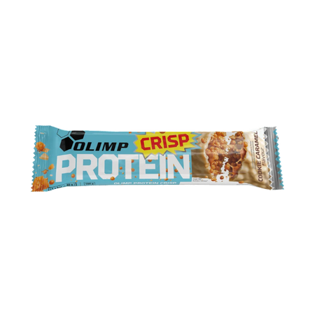 Olimp Protein Crisp Bar saveur cookie caramel 40g barre protéinée croustillante - Dragon Nutrition
