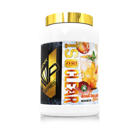 Pheenix MVP Series Iso Zero Clear Protéine Saveur Iced Tea Pêche 900g - Whey isolat sans lactose sans gluten
