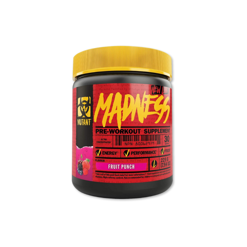 pre workout mutant madness fruit punch