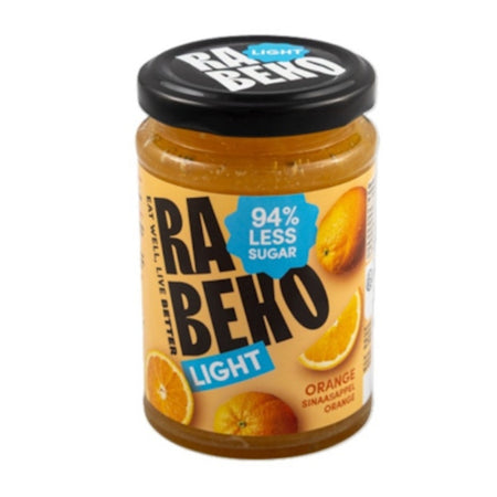 Rabeho Light Confiture Orange 94% moins de sucre - Confiture allégée faible en calories