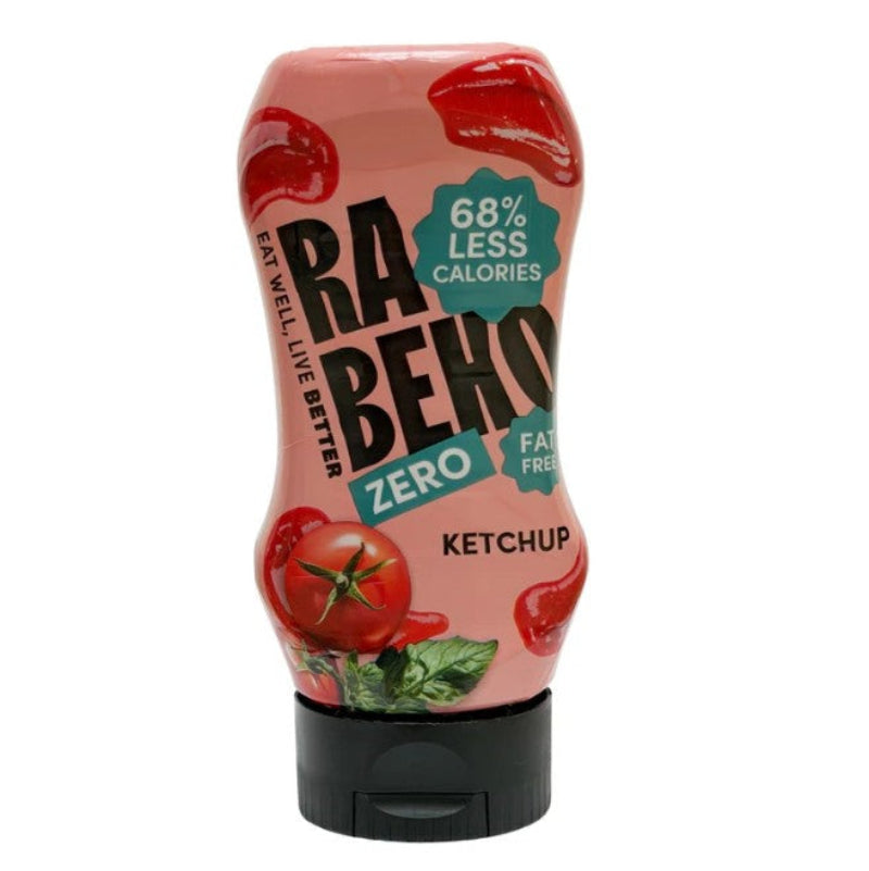Rabeko Zero Ketchup 68% moins de calories - Ketchup allégée sans matières grasses