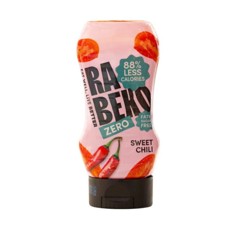Rabeko Zero Sauce Sweet Chili 88% moins de calories - Sauce pimentée allégée sans sucre sans matières grasses