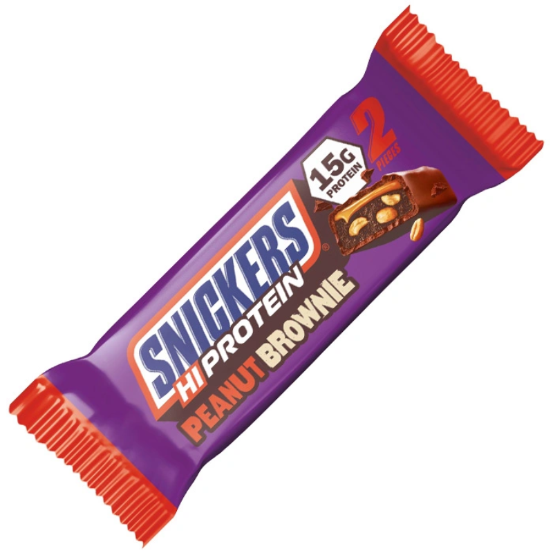 Snickers Hi Protein barre protéinée Peanut Brownie 15g de protéines - Dragon Nutrition