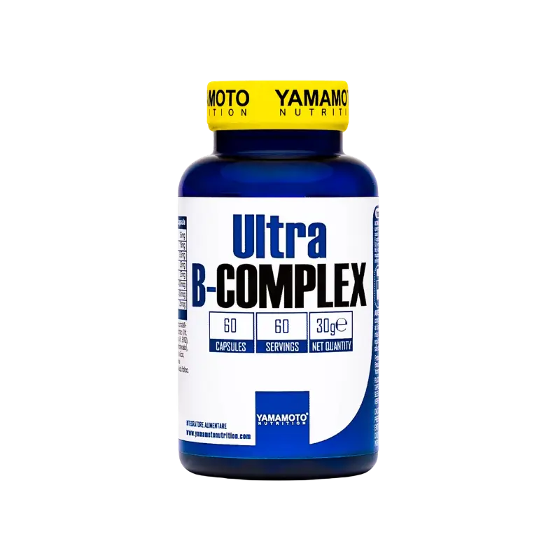 Yamamoto Nutrition Ultra B-Complex complexe vitamines B 60 capsules 60 servings - Dragon Nutrition